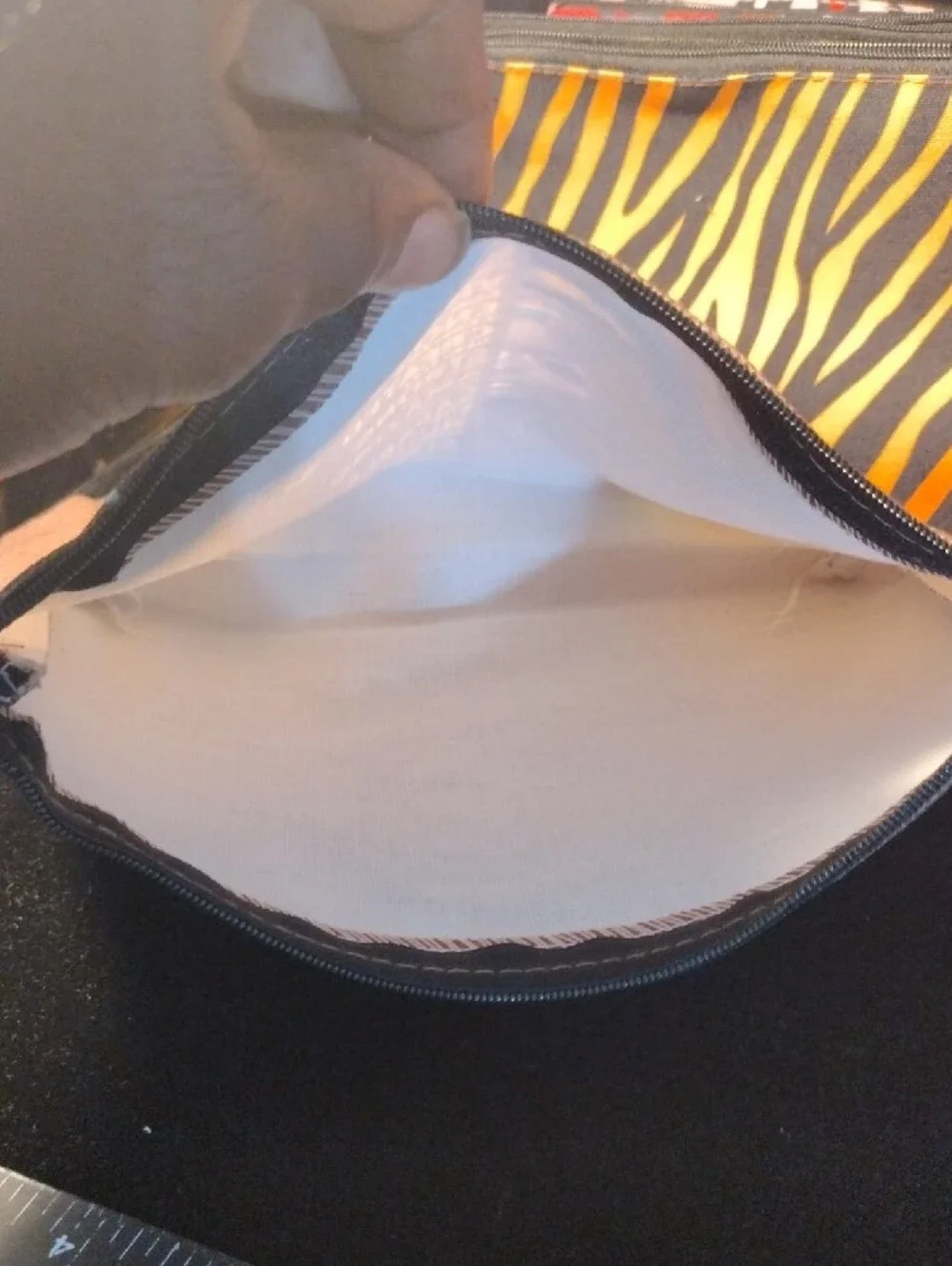Brown Inspirational Canvas Cosmetic Bag - Unbranded